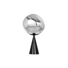 Load image into Gallery viewer, Melt Cone Fat Table Lamp Table &amp; Desk Lamps Tom Dixon Silver 

