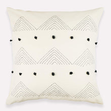 Load image into Gallery viewer, Triangle Stitch Throw Pillow Pillows Anchal Project 
