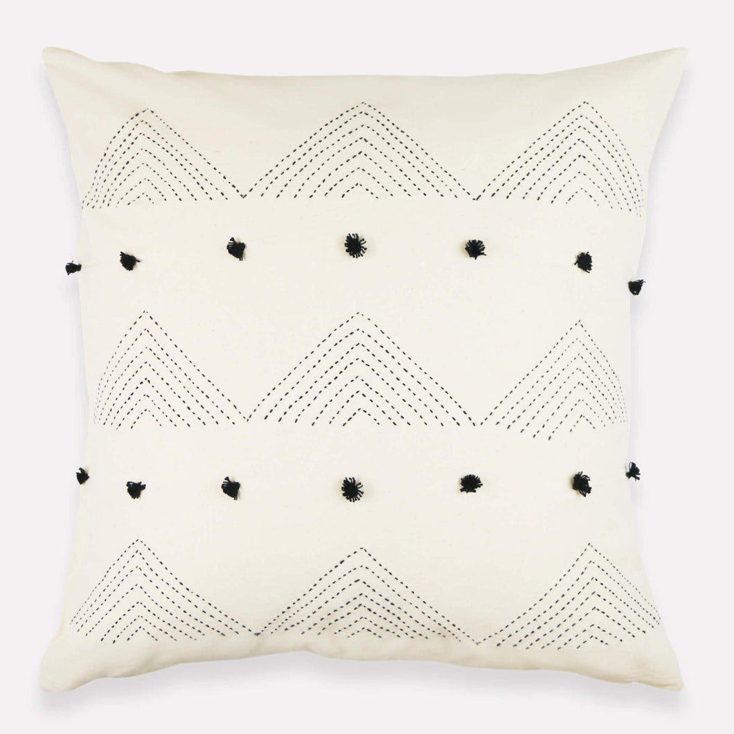 Triangle Stitch Throw Pillow Pillows Anchal Project 