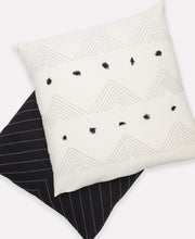 Load image into Gallery viewer, Triangle Stitch Throw Pillow Pillows Anchal Project 
