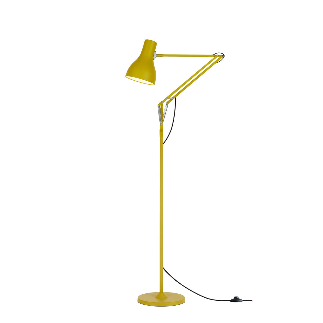 Type 75 Floor Lamp Anglepoise + Margaret Howell Floor Lamps Anglepoise Yellow Ochre 