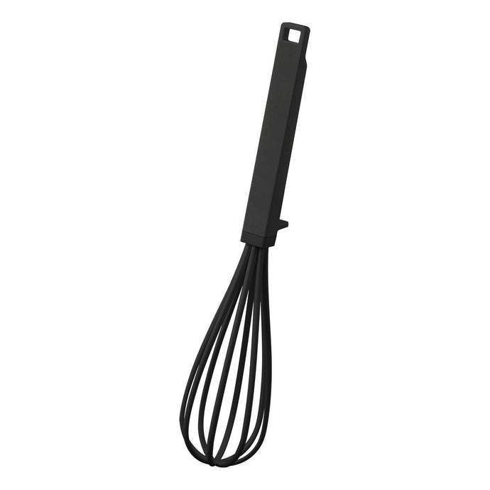 Tower Floating Whisk - Silicone + Nylon Utensils Yamazaki Home Black 