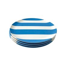 Load image into Gallery viewer, Naples Blue Side Plates, Set oF 4 Outdoor Tableware Xenia Taler 
