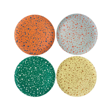 Load image into Gallery viewer, Terrazzo Assorted Side Plates, Set of 4 PLATES Xenia Taler 
