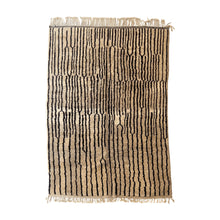 Load image into Gallery viewer, Khadija&#39;s Zebra Striped Hand-Knot Area Rugs Salam Hello 
