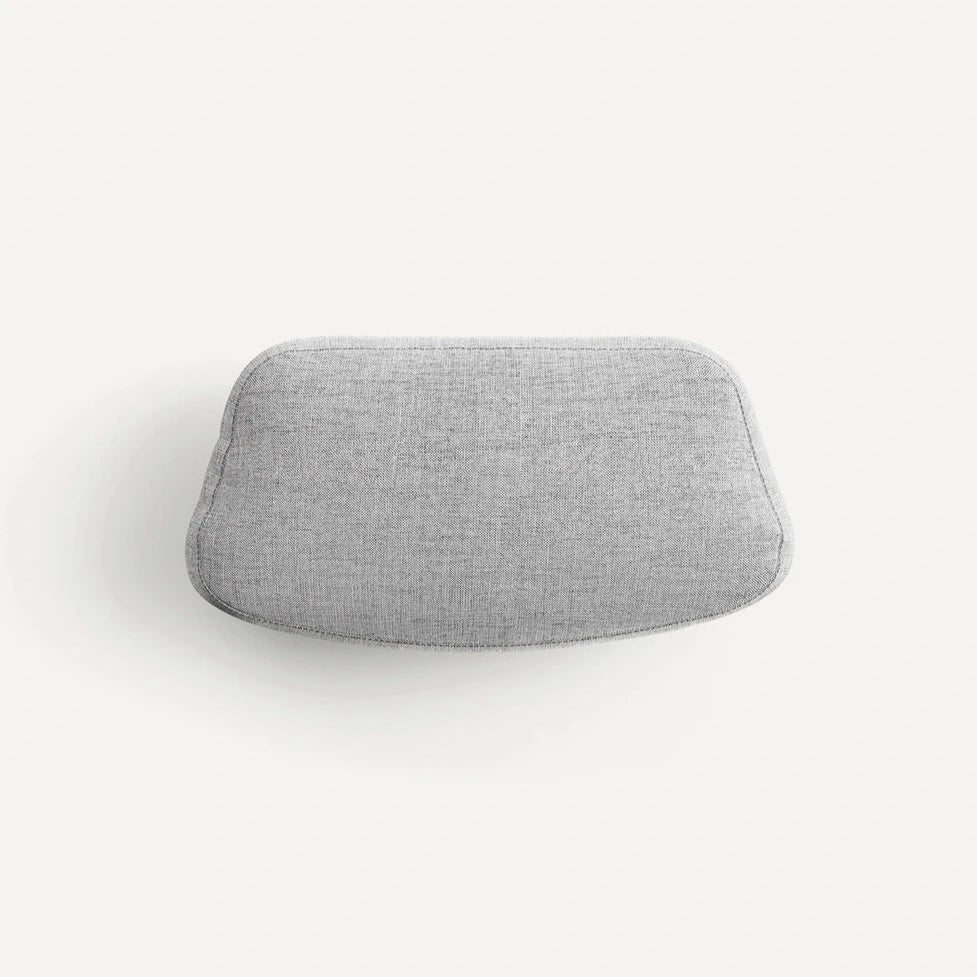 Vesper Lumbar Pillow Throw Pillows Burrow Stone Grey 