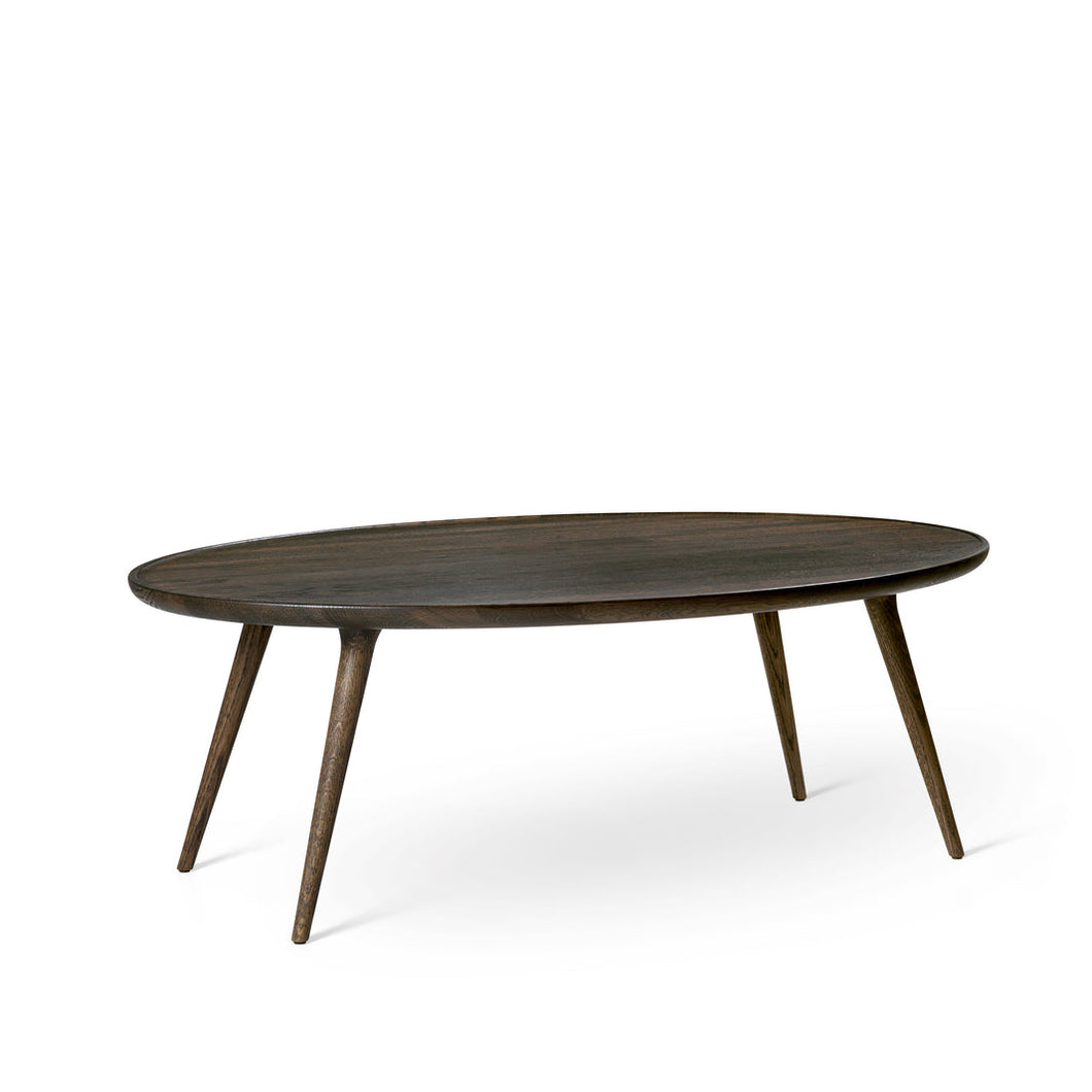 Accent Oval Lounge Table SIDE TABLES Mater Sirka Grey Stained 