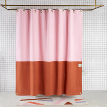 Load image into Gallery viewer, Orient Shower Curtain SHOWER CURTAINS Quiet Town Flamingo 
