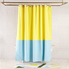 Load image into Gallery viewer, Orient Shower Curtain SHOWER CURTAINS Quiet Town Morning Hike 
