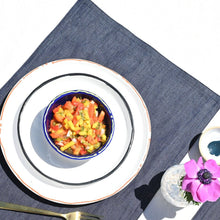 Load image into Gallery viewer, Dark Denim Placemat PLACEMATS Atelier Saucier 
