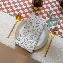 Load image into Gallery viewer, Juhi - Block-printed Table Napkins - Set of 4 Table Linen Soil to Studio 
