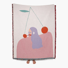 Load image into Gallery viewer, Hanna Throw Woven Blankets Slowdown Studio 
