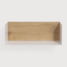 Load image into Gallery viewer, U Shelf HANGING SHELVES Ethnicraft 22&quot;L Oak/White 

