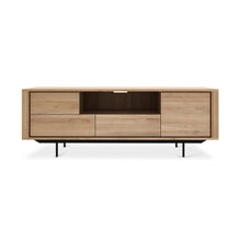 Load image into Gallery viewer, Shadow TV Cupboard with Metal Base CONSOLES Ethnicraft 71&quot;L 
