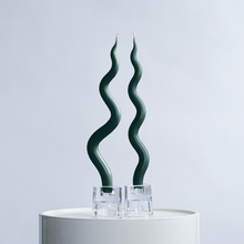 Load image into Gallery viewer, 14&quot; Squiggle Candle Sticks - Set of 2 Candles &amp; Home Fragrances Humber Forest Loose Squiggle 
