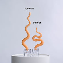 Load image into Gallery viewer, 15&quot; Squiggle Candle Sticks, Set of 2 Humber 
