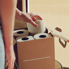 Load image into Gallery viewer, 32 Rolls Bath Accessories Plant Paper 
