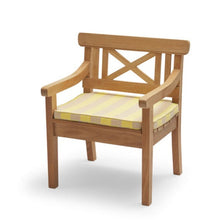 Load image into Gallery viewer, Drachmann Chair Cushion OUTDOOR FURNITURE Skagerak Lemon/Sand Stripe 
