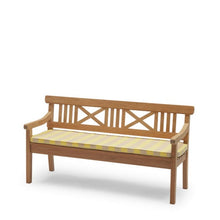 Load image into Gallery viewer, Drachmann Bench Cushion OUTDOOR FURNITURE Skagerak 165 Lemon/Sand Stripe 
