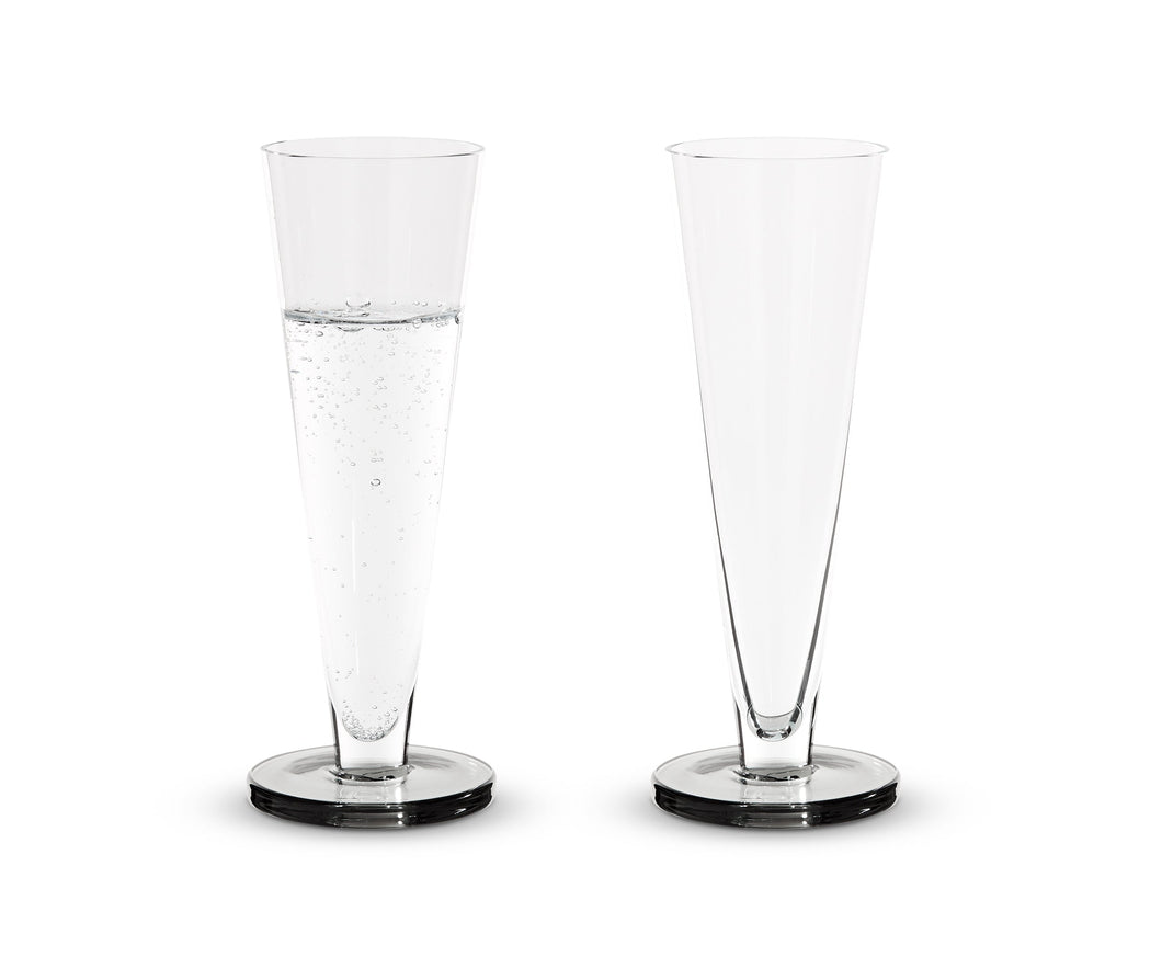 Puck Flute Glasses - Set of 6 CUPS & GLASSES Tom Dixon 