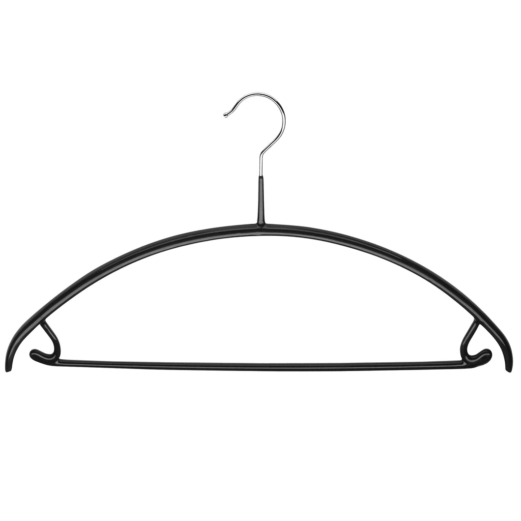 Euro 42-U Pant Bar/Skirt Hook Hanger - Set of 5 ORGANIZATION & LABELING Mawa Black 