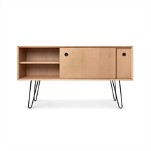 Load image into Gallery viewer, Carta Credenza SIDEBOARDS Burrow Oak Hairpin 
