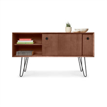 Load image into Gallery viewer, Carta Credenza SIDEBOARDS Burrow Walnut Hairpin 
