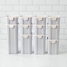 Load image into Gallery viewer, Astrik Dry Storage Canister Set Food Storage Bamboozle 11-Piece Set Ash 
