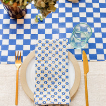 Load image into Gallery viewer, Pia - Block-printed Table Napkins - Set of 4 Table Linen Soil to Studio 
