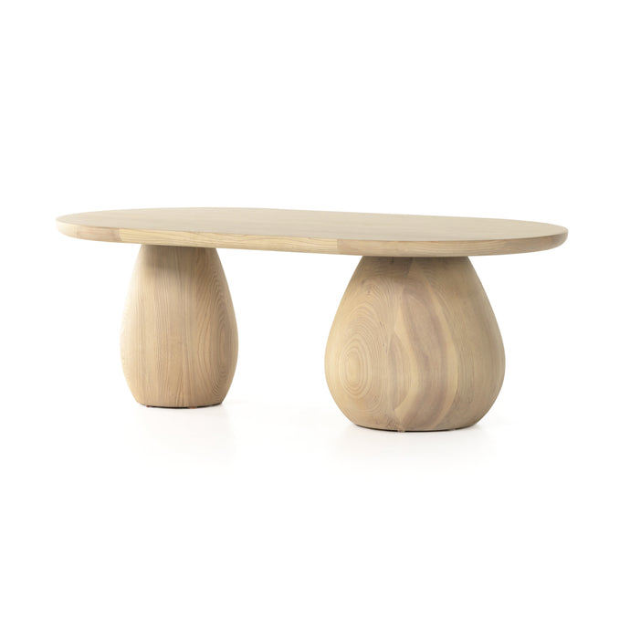 Merla Wood Coffee Table Coffee Tables Four Hands 