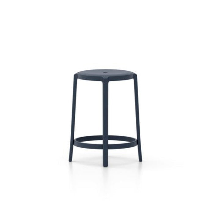 On & On Counter Stool, Recycled Plastic Seat BAR & COUNTER STOOLS Emeco 