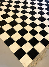 Load image into Gallery viewer, Fatima’s Checkerboard Flatweave Customize Your Own Salam Hello 
