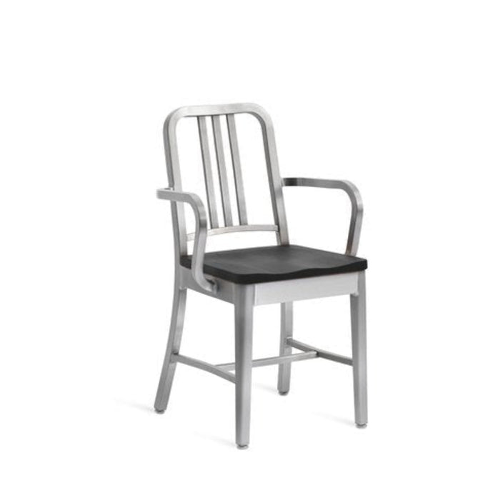 1104 Navy Armchair DINING CHAIRS Emeco 