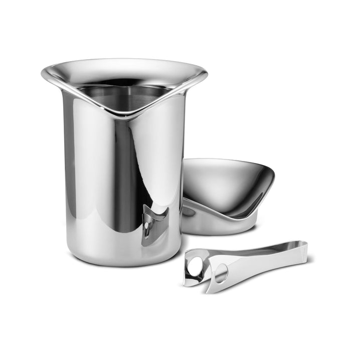 Wine & Bar Ice Bucket With Tongs BAR TOOLS Georg Jensen 