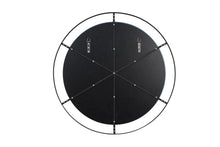 Load image into Gallery viewer, Tabon 30-in Round Open Frame Mirror - Black WALL MIRRORS Varaluz 
