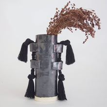 Load image into Gallery viewer, Vase #504 - Black vases Karen Gayle Tinney 
