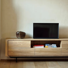 Load image into Gallery viewer, Shadow TV Cupboard with Metal Base CONSOLES Ethnicraft 
