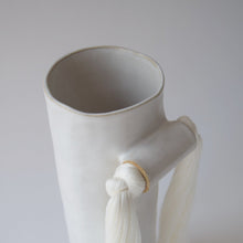 Load image into Gallery viewer, Vase #531 - White vases Karen Gayle Tinney 
