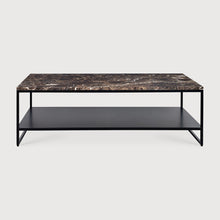 Load image into Gallery viewer, Stone Coffee Table COFFEE TABLES Ethnicraft Dark Emperador 
