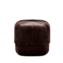Load image into Gallery viewer, Circus Velour Pouf Stools &amp; Benches Normann Copenhagen Coffee Small 
