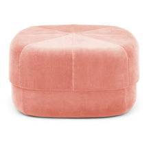 Load image into Gallery viewer, Circus Velour Pouf Stools &amp; Benches Normann Copenhagen Blush Large 
