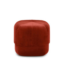 Load image into Gallery viewer, Circus Velour Pouf Stools &amp; Benches Normann Copenhagen Small Rust 
