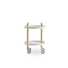 Load image into Gallery viewer, Block Table Bar Carts &amp; Credenzas Normann Copenhagen White Round 
