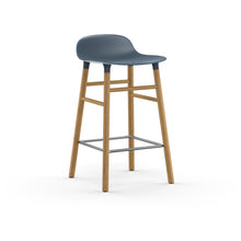 Load image into Gallery viewer, Form Counter Stool Wood Bar &amp; Counter Stools Normann Copenhagen Blue Oak 
