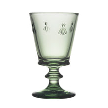 Load image into Gallery viewer, Bee Wine Glass - Set of 6 CUPS &amp; GLASSES La Rochere Green Provence 
