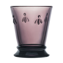Load image into Gallery viewer, Bee Tumbler - Set of 6 CUPS &amp; GLASSES La Rochere Eggplant 
