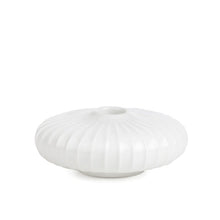 Load image into Gallery viewer, Hammershøi Candle Holder Round White Kähler H: 1.8&quot; Ø: 4.5&quot; 
