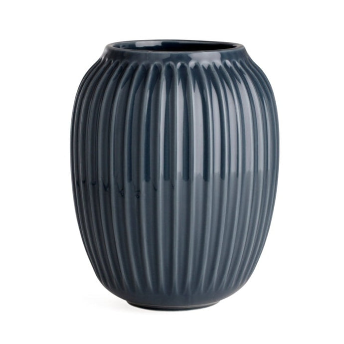 Hammershøi Stoneware Vase Kähler Anthracite Grey 