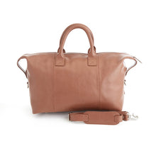 Load image into Gallery viewer, Executive Overnight Duffel Bag Beauty Royce New York Tan 
