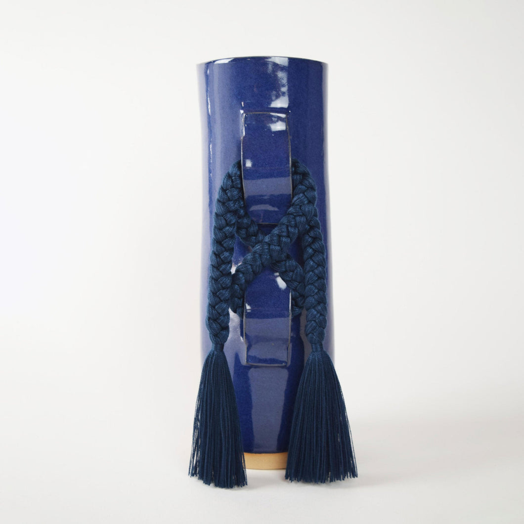 Vase #696 - Blue vases Karen Gayle Tinney 